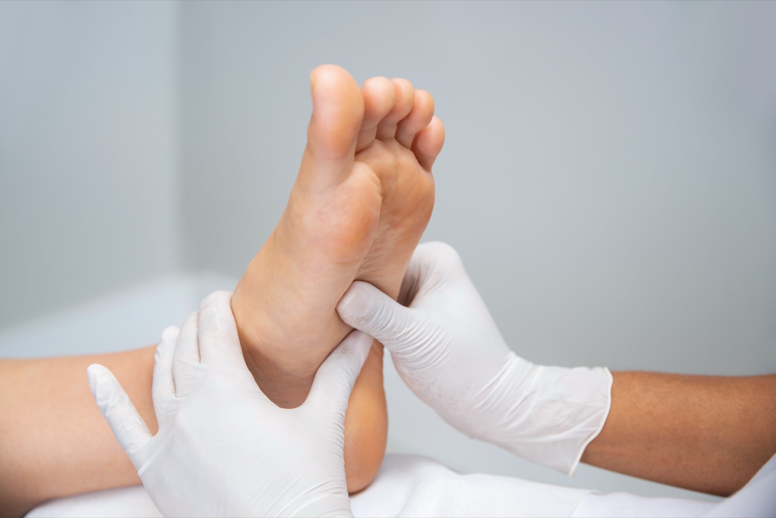 Mobile foot care treatment at home